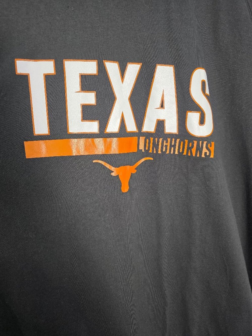 Fanatics Texas Longhorns Big & Tall Long Sleeve Shirt Men's Size 5XLT Black - Picture 2 of 8